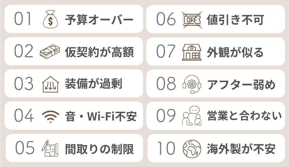 一条工務店を辞めた10の理由